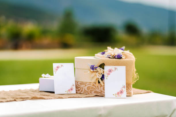 istock Gifts at wedding / birthday party 1350513691