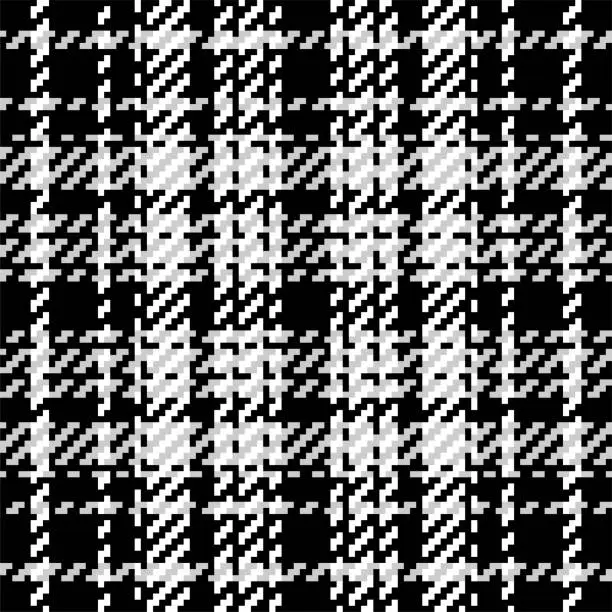 Vector illustration of Seamless pattern of scottish tartan plaid. Repeatable background with check fabric texture. Vector backdrop striped textile print.