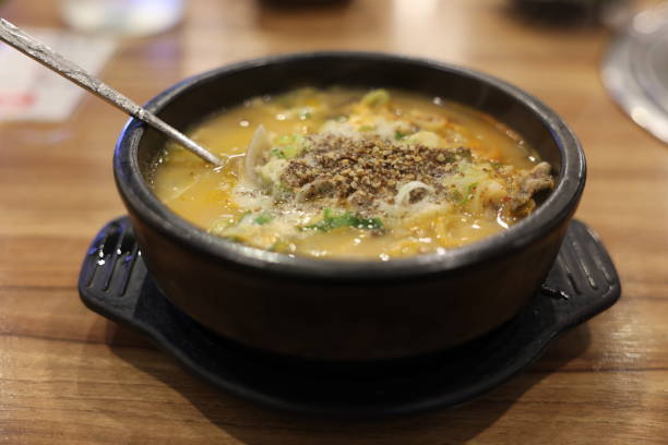 istock Pork soup that Koreans enjoy 1350515026