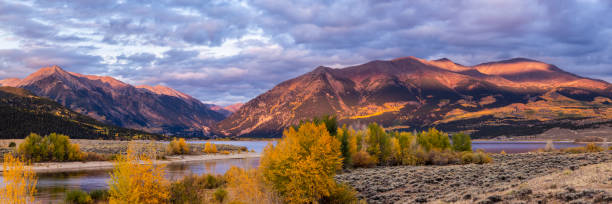 istock Morning Light Above Twin Lakes 1350518573