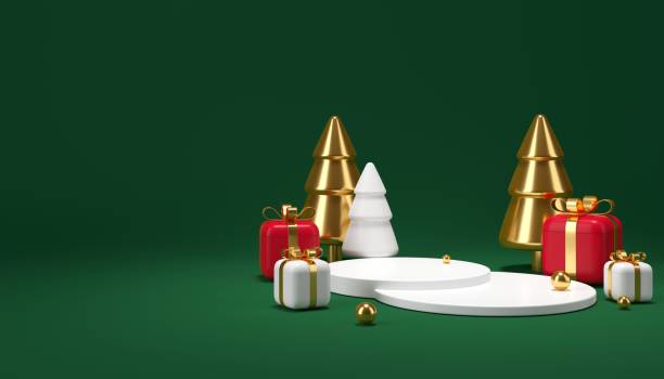 istock Abstract background. mock up scene for product display. 3d render 1350523864