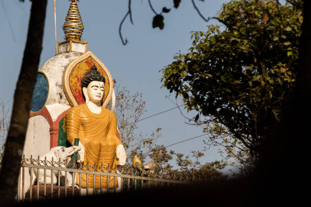 istock Statue of Buddha at Shreenagar, Tansen 1350523996