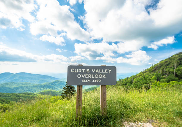 istock Curtis Valley Overlook on Blue Ridge Parkway. 1350531730