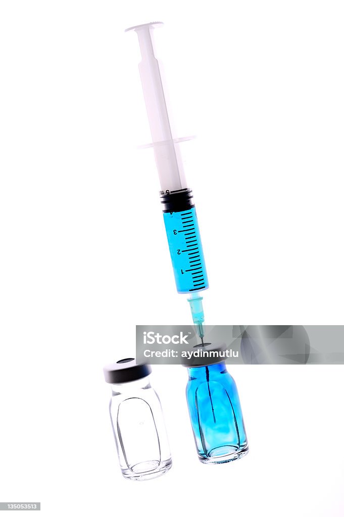 Medizin - Lizenzfrei Grippeimpfstoff Stock-Foto