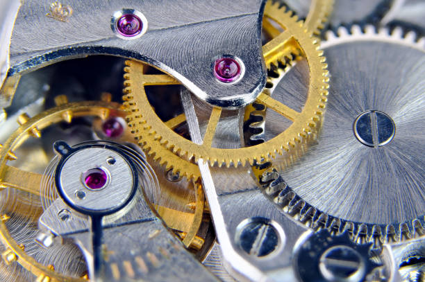 istock Old mechanical pendulum wristwatch 1350547850