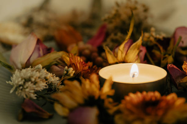 Potpourri and aroma candles