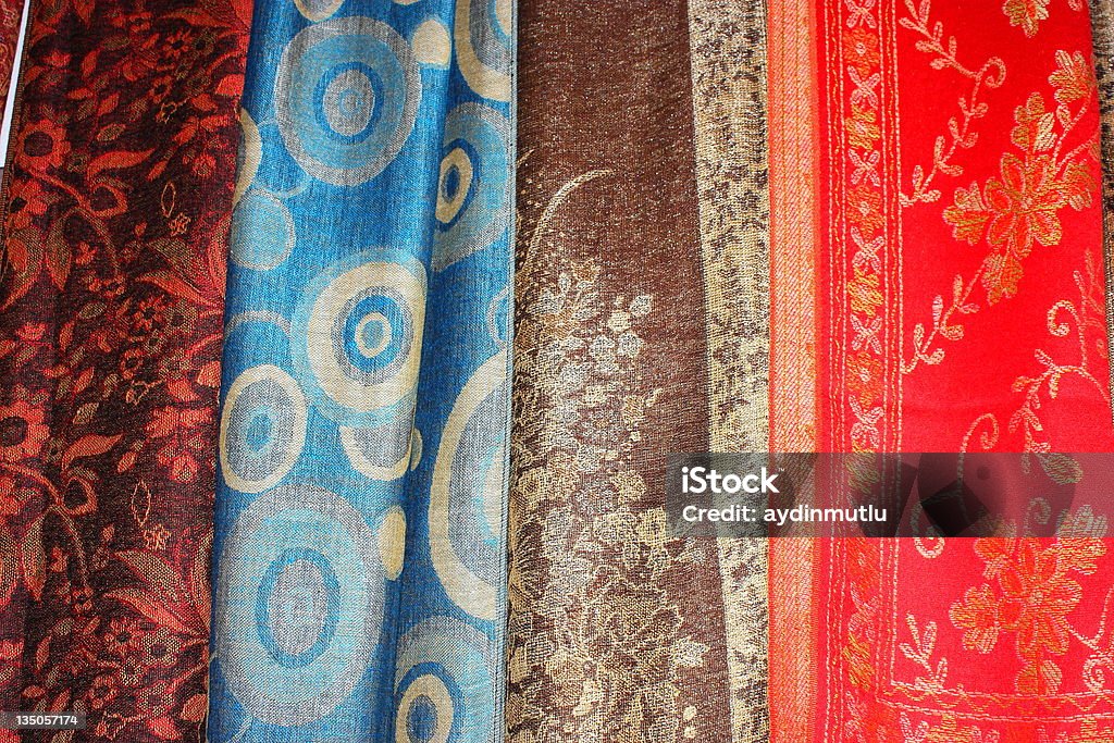 Indischer Sari - Lizenzfrei Abstrakt Stock-Foto