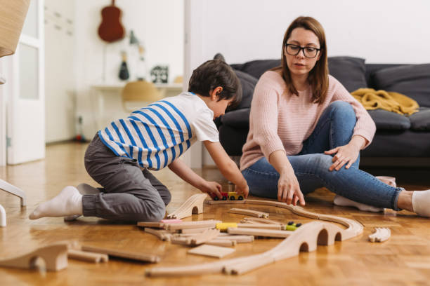 istock mother and child at home 1350580964