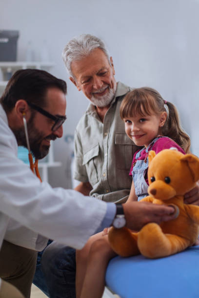 istock Once in a doctors office, why wouldn't we check on Teddy? 1350595344