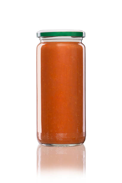 istock tomato soup jar isolated on white background 1350602254