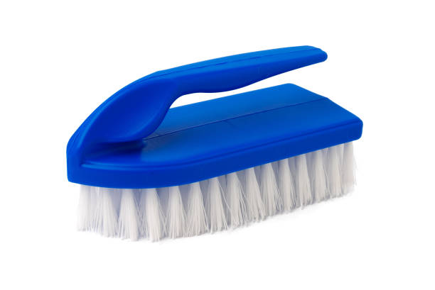 istock Cleaning brush isolated on a white background 1350605187