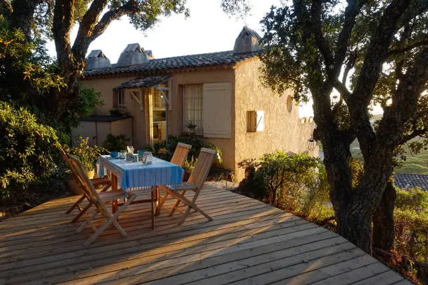 Photo of Country house in the evening light