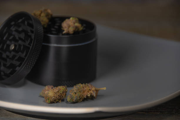 istock Cannabis in a Jar in the Kitchen 1350617218