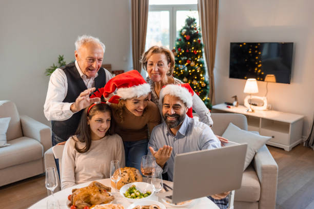 istock We're always ready for a Christmas selfie 1350618520