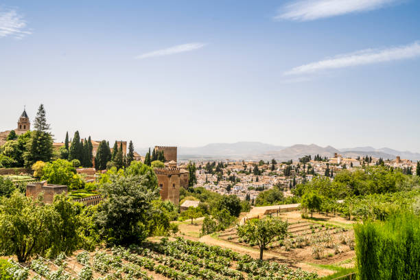 istock View of Arabic palace complex called Alhambra in Granada, Spain 1350628252