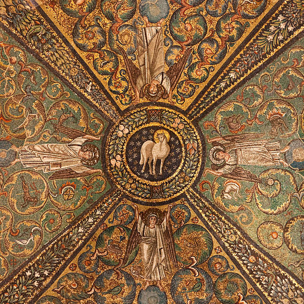 ラヴェンナ、モザイクのサンヴィタール - san vitale basilica ストックフォトと画像
