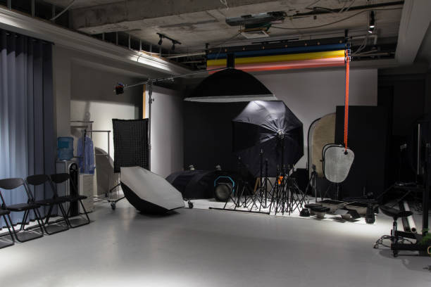 istock Interior of the photo studio 1350638053