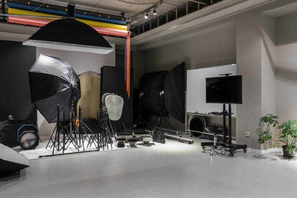 istock Interior of the photo studio 1350638079