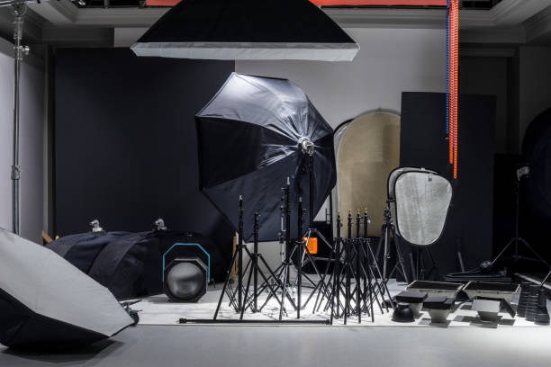istock Interior of the photo studio 1350638131
