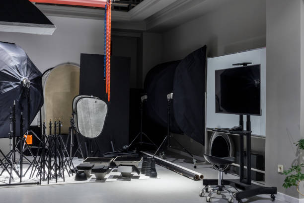 istock Interior of the photo studio 1350638740