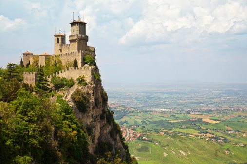 San Marino Castle, also known as Guaita or Rocca or First Tower.