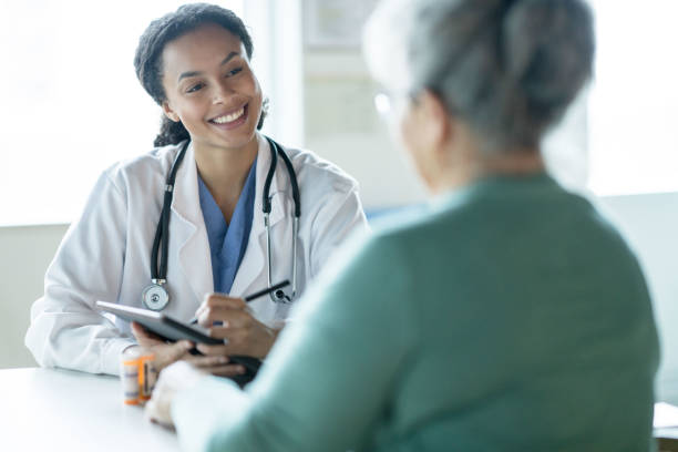 istock Obtaining a Patients Health History 1350643534