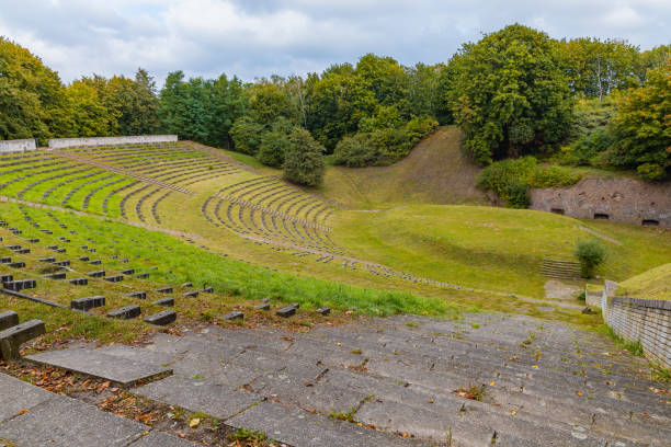 istock Big old amphitheater in Citadel Park 1350643614
