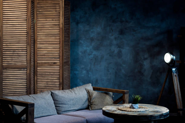 istock loft living room with sofa 1350645042