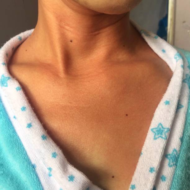 istock Women's sexy neck. 1350648412