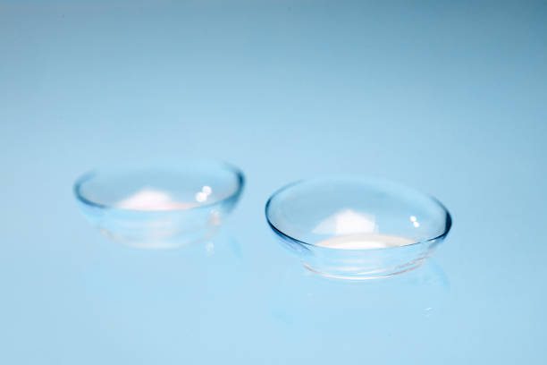istock contact lenses on blue background close up view 1350654934