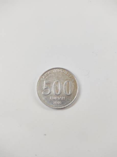 istock 500 rupiah coin - stock photo 1350657331