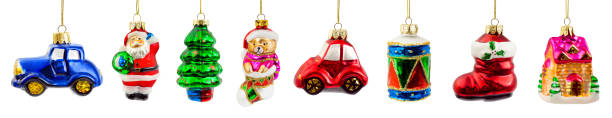 istock Set of christmas decorations 1350666310