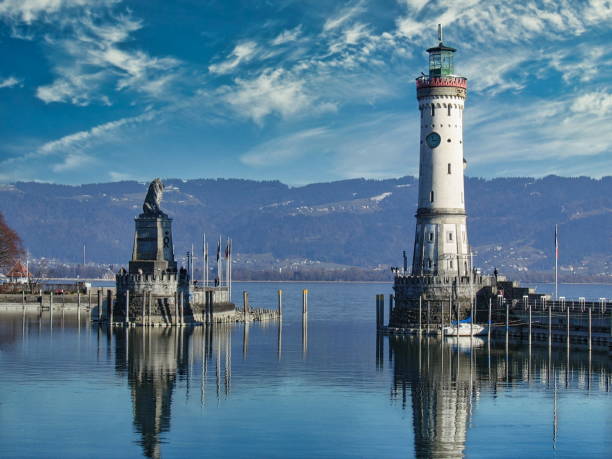 istock Lindau Harbor Entrance 1350666888