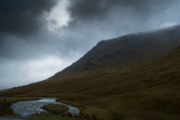 istock Highlands, Glencoe Swamp, Scotland Mountains 1350674152
