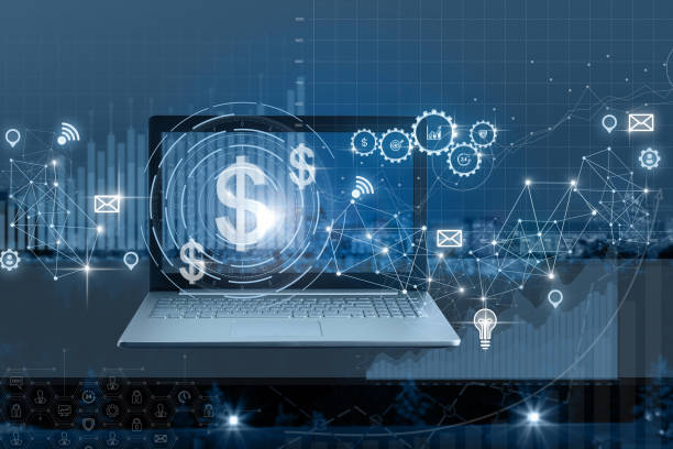 Free picture: laptop computer, money, technology, business, economy ...