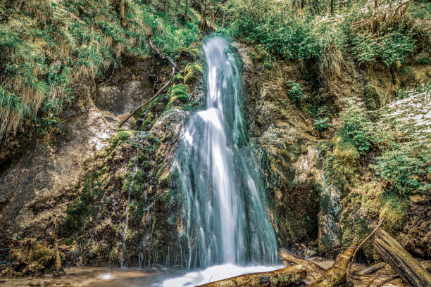 istock Close up of Sopot waterfall 1350676077