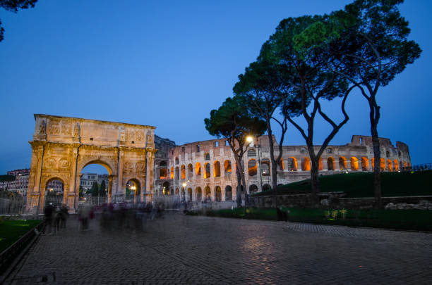 istock Piazza del Colosseo, Rome 1350685618