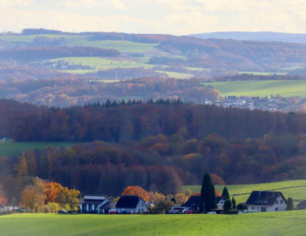 istock Beautiful views over the Bergisches Land 1350690622