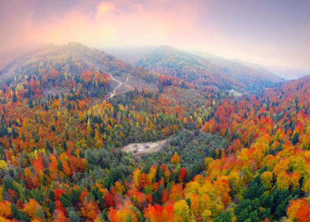 istock oil pump in the autumn mountains 1350699798