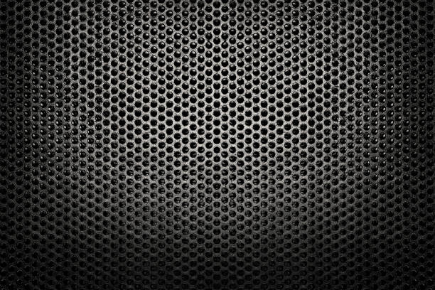 istock Black Iron Grill and the substrate from the grid as a background 1350701986