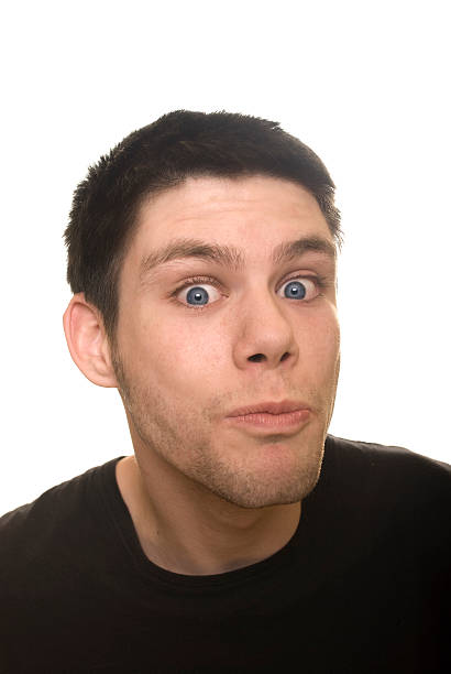 istock Scruffy face portrait series 135070727