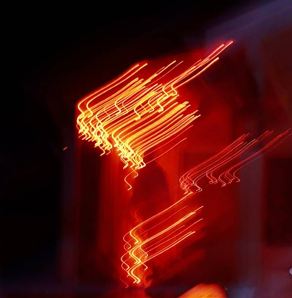 istock Red Streaks Of Light 1350707782