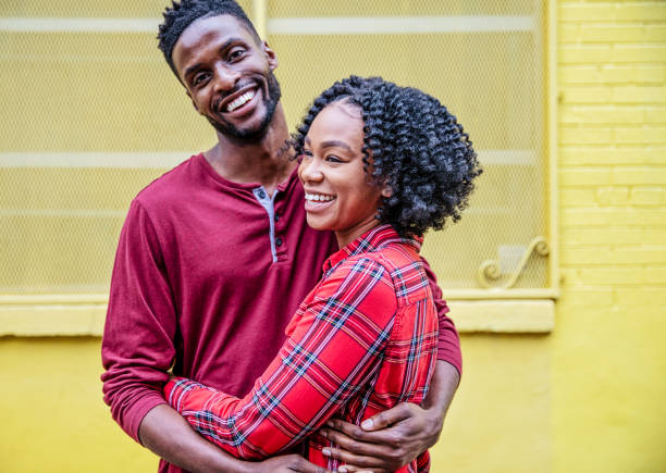 istock Happy Young Couple Outdoors 1350721202