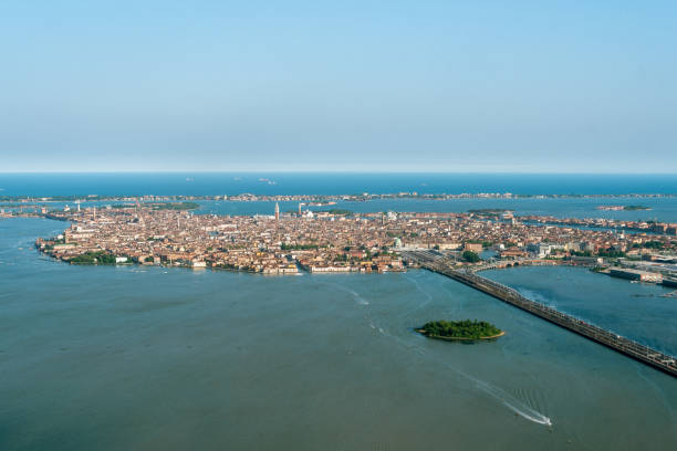 istock Venice City seen from above on a sunny day 1350721332