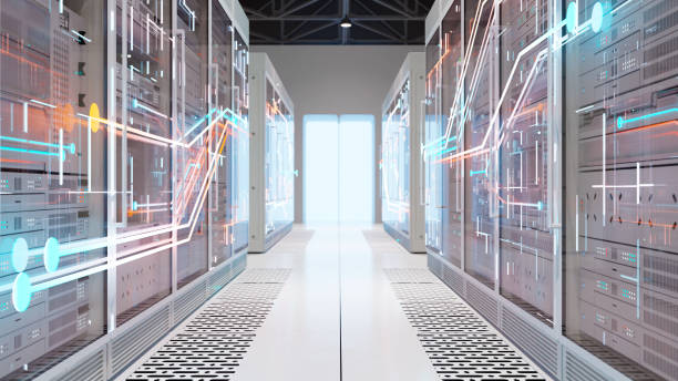 Data center Data center 3D render data center stock pictures, royalty-free photos & images