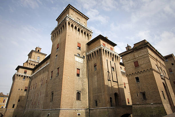 istock castle of ferrara in italy 135072678