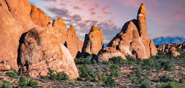 istock Arches National Park  early in the morning 1350727081