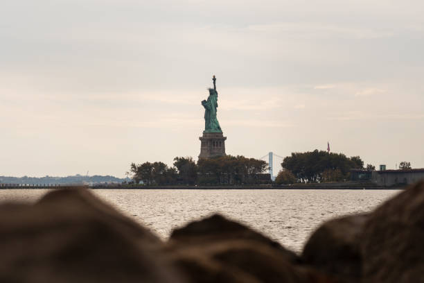 istock Statue of Liberty from Liberty State Park 1350728210