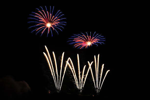 Firework stock photo