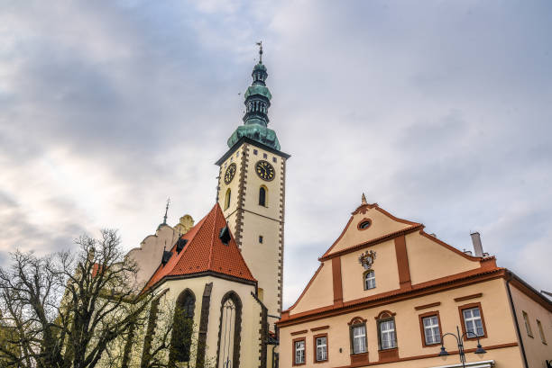 istock Deans Church of Lords Conversion on Mount, Tabor, Czech Republic 1350730457